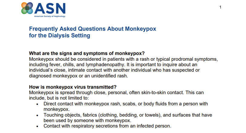 Mpox FAQs