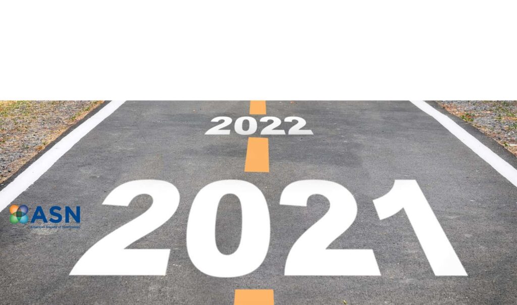 Road with 2021 and 2022